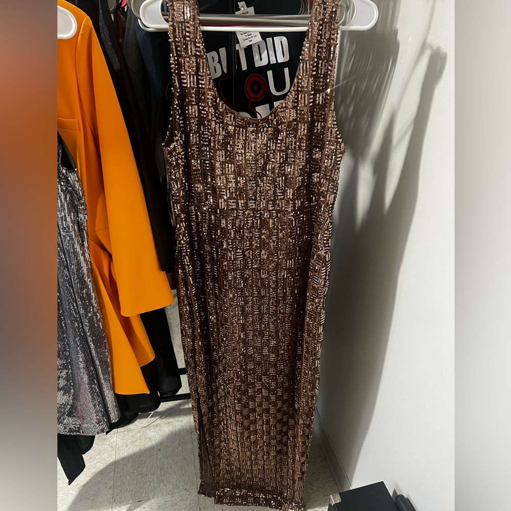 Brand New Sequin Gown Size 3X